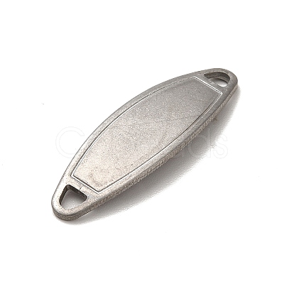 Non-Tarnish 201 Stainless Steel Connector Charms STAS-D244-10P-1