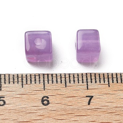 Transparent Acrylic Beads OACR-H044-04B-13-1