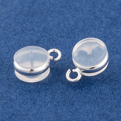 Silicone Ear Nuts SIL-L004-02S-1