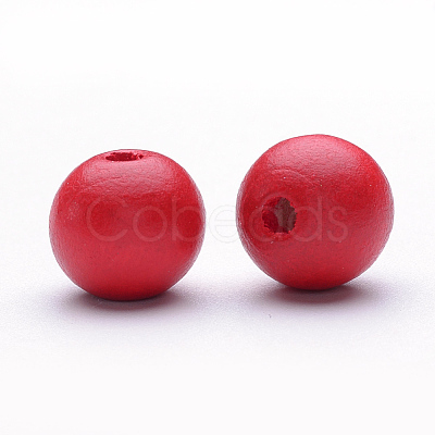 Natural Maple Wood Beads TB20mmY-1