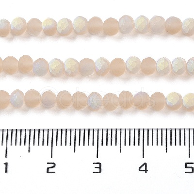 Transparent Glass Beads Strands EGLA-A044-T2mm-MB20-1