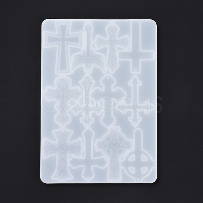 DIY Cross Pendants Silicone Molds DIY-D060-05-1