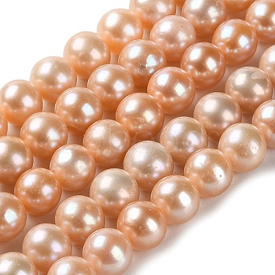 Natural Pearl Beads Strands PEAR-E018-24-1