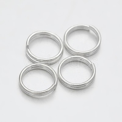 Brass Split Rings KK-E647-10S-8mm-1