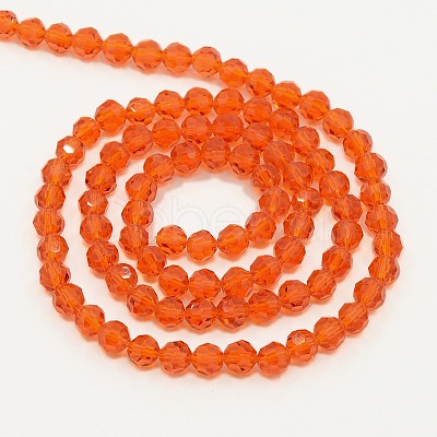 Glass Beads Strands EGLA-J042-6mm-18-1