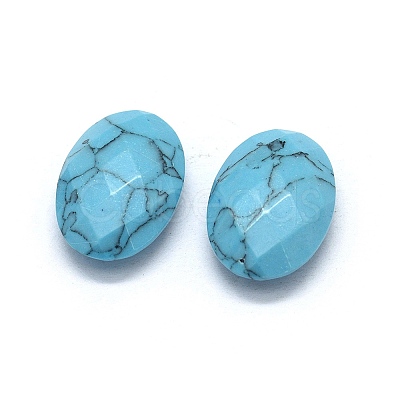 Synthetic Turquoise Beads G-O175-15M-1