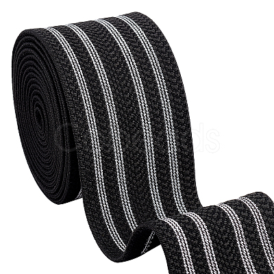 PandaHall Elite Polyester Elastic Rubber Cord/Band OCOR-PH0001-51-1