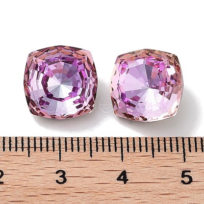 Glass Rhinestone Cabochons RGLA-G020-03A-D123-1