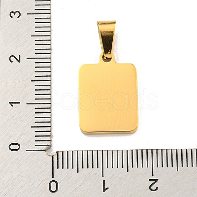 PVD Vacuum Plating 304 Stainless Steel Pave Natural White Shell Pendants STAS-S130-03G-U-1