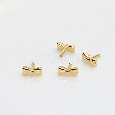 Brass Bowknot Head Pins BAPE-PW0002-13B-01-1