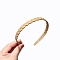 Plastic Hair Bands, Hair Accessories for Women Girls, Tan, 130mm