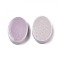 Porcelain Cabochons, Oval, Thistle, 12.5x18x5mm, 60pcs/bag