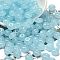 Transparent Colours Glass Seed Beads, Donut, Light Sky Blue, 8x5mm, Hole: 1.6mm, about 938pcs/pound