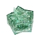 Natural Green Aventurine Chips & Resin Storage Box Decorations, for Home Office Desk, Star, Green, 85x95x100mm