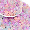 Transparent Colours Glass Seed Beads, Donut, Plum, 6.5x3mm, Hole: 1.8mm, about 1363pcs/pound