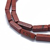 Natural Red Jasper Beads Strands G-F631-E26-3