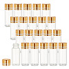 PandaHall Elite 20Pcs Glass Empty Refillable Bottle AJEW-PH0011-43-1