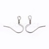 Tarnish Resistant 304 Stainless Steel French Earring Hooks STAS-P186-01P-2