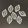 Leaf Iron Pendants X-KK-O015-20S-1