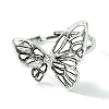 Hollow Butterfly Alloy Adjustable Rings for Women RJEW-K275-50AB-2