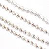 Brass Rhinestone Strass Chains CHC-T002-SS10-02S-3