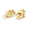 Eco-Friendly Brass Lobster Claw Clasps KK-C221-05G-3