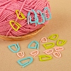 15Pcs 3 Styles Plastic Knittings PW-WG84565-01-5