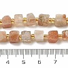 Natural Quartz Beads Strands G-G053-B16-02-5