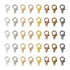 Beadthoven 120Pcs 8 Colors Zinc Alloy Lobster Claw Clasps FIND-BT0001-22-3
