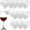 SUNNYCLUE Acrylic Mirror Wine Glass Charms AJEW-SC0002-53B-02-1