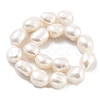 Natural Cultured Freshwater Pearl Beads Strands PEAR-P062-30B-3