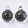 Handmade Lampwork Pendants LAMP-N021-005D-1