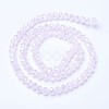 Electroplate Glass Beads Strands EGLA-A034-J1mm-B04-2
