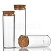 Column Glass Jar Glass Bottles CON-WH0086-093D-1