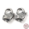925 Thailand Sterling Silver Lobster Claw Clasps STER-D003-28AS-1
