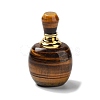 Natural Tiger Eye Dropper Bottles DJEW-K024-01G-08-2