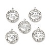 Alloy Crystal Rhinestone Pendants ALRI-C007-64P-1