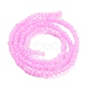 Baking Painted Imitation Jade Glass Bead Strands DGLA-A034-J2MM-A44-2