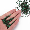 8/0 Two Tone Opaque Glass Seed Beads SEED-T006-01B-A07-6