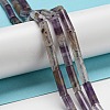 Natural Fluorite Beads Strands G-G006-A05-01-2