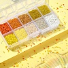 8500Pcs 10 Style Glass Seed Beads SEED-YW0001-80F-4