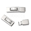 304 Stainless Steel Bayonet Clasps STAS-F122-34P-1