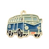 Alloy Enamel Pendants PALLOY-S185-09G-1