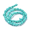 Natural Magnesite Beads Strands TURQ-P001-02A-07-2