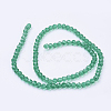 Faceted(32 Facets) Round Glass Beads Strands X-EGLA-J042-4mm-13-3