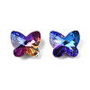 Pointed Back Glass Rhinestone Cabochons MRMJ-N027-008-A03-2