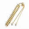 DanLingJewelry Brass Chain Bracelet Making KK-DL0001-08G-NR-1