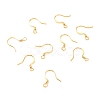 Brass Earring Hooks KK-F824-015A-G-1