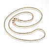 304 Stainless Steel Serpentine Chain Necklaces NJEW-D285-21G-1