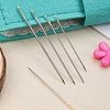 21Pcs Stainless Steel Yarn Needles PW-WG27A34-01-2